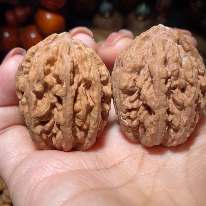 把件文玩核桃东北楸子小雪119