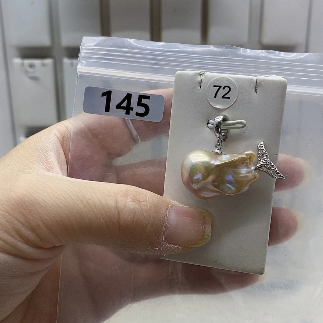 颈饰合金淡水珍珠