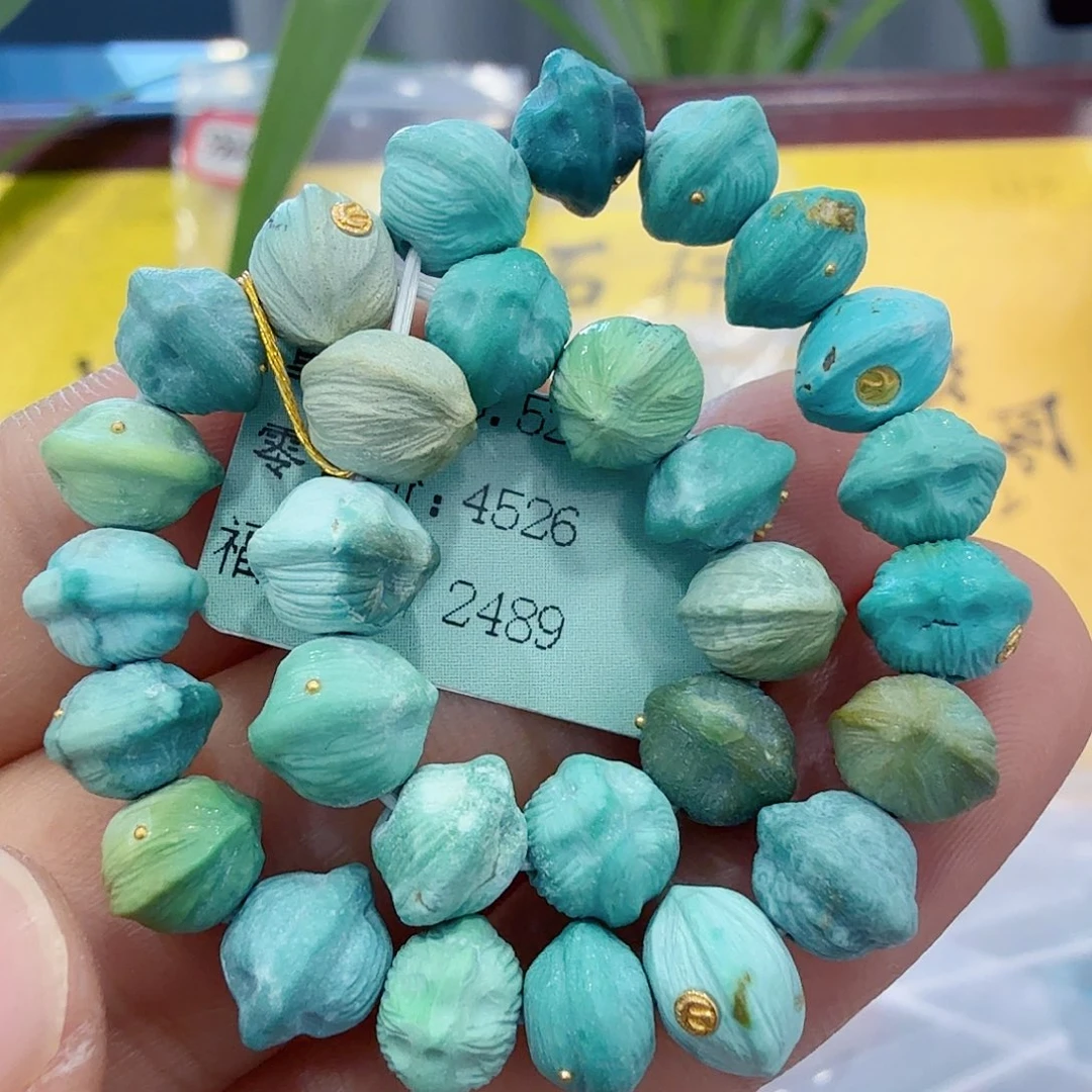 绿松石未镶嵌配饰