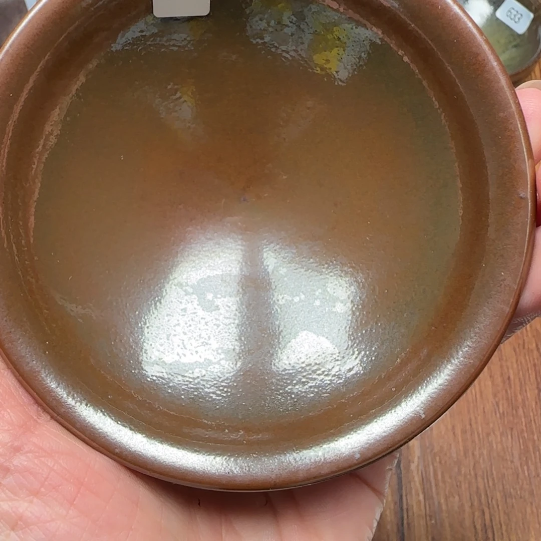 柴烧建盏茶盏茶杯203