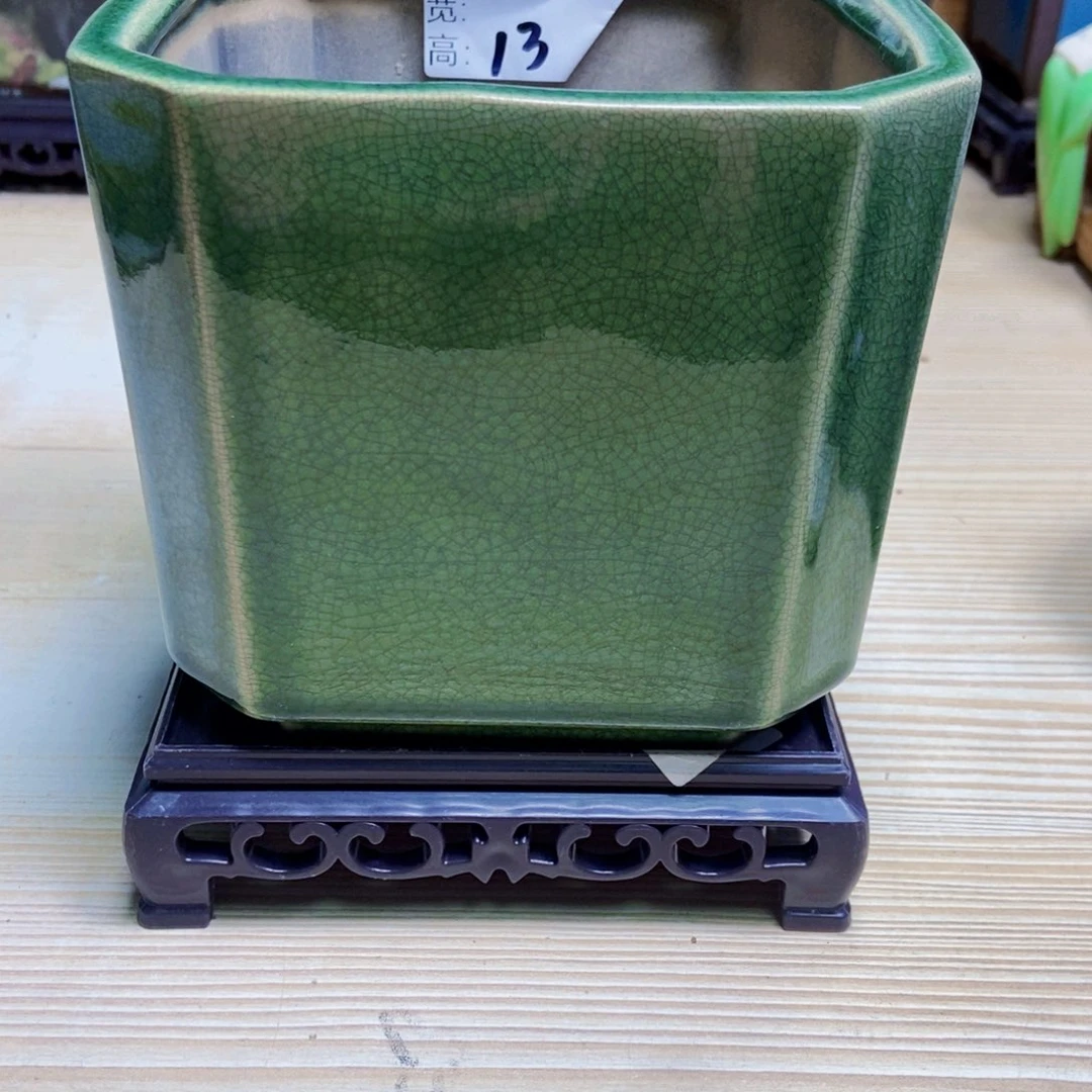 瓷片陶瓷花盆陶瓷艺术