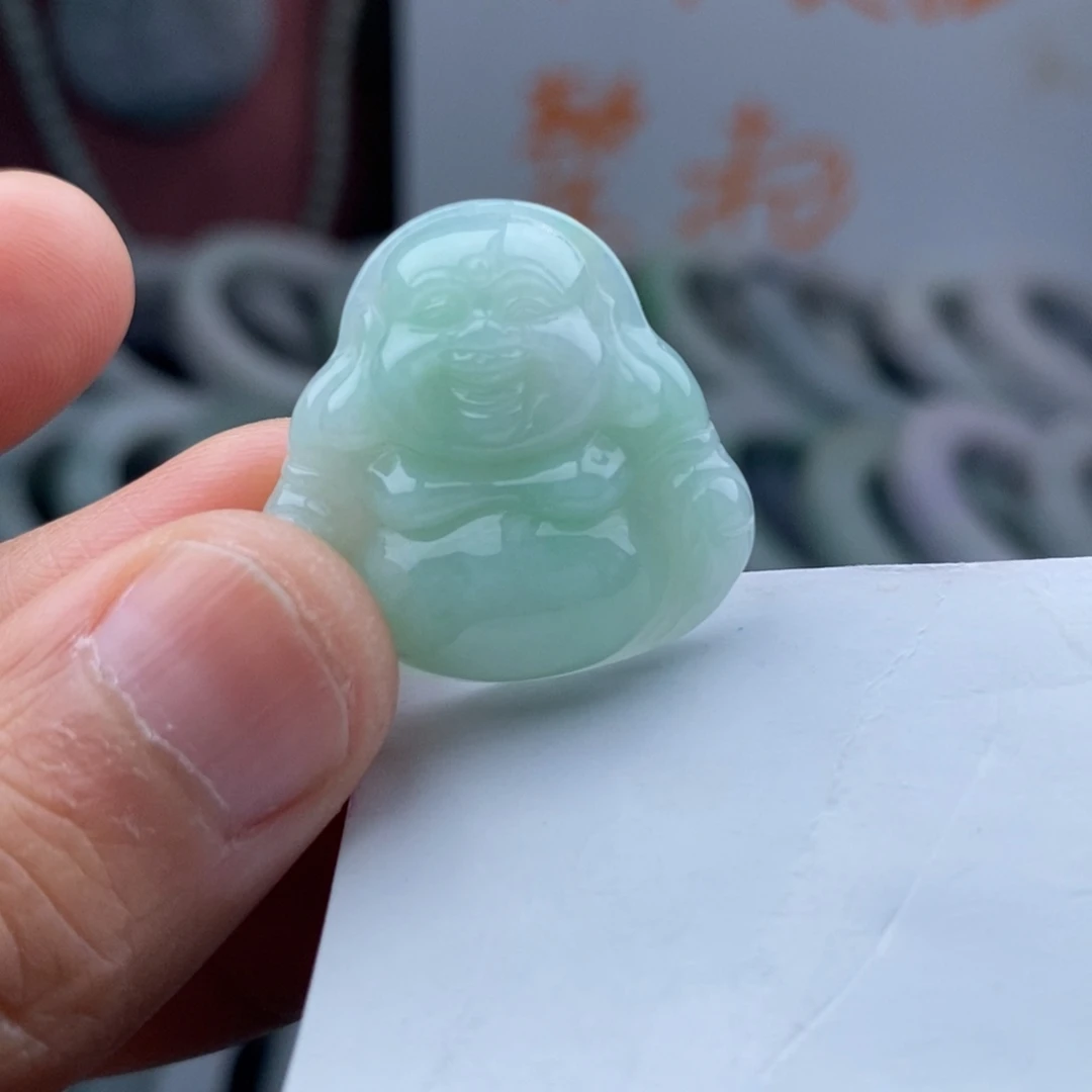 翡翠颈饰未镶嵌挂件