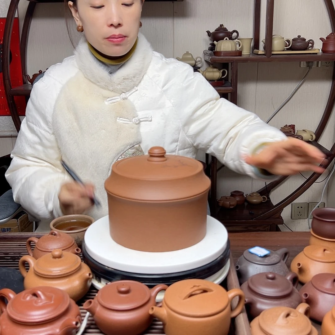 段泥茶壶农*一斤茶叶罐，一斤茶叶罐