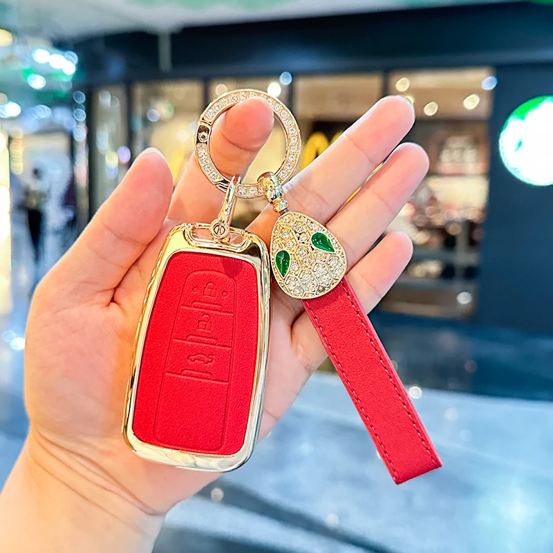 适用丰田凯美瑞钥匙套卡罗拉雷凌奕泽荣放rav4亚洲龙汉锋威兰达壳