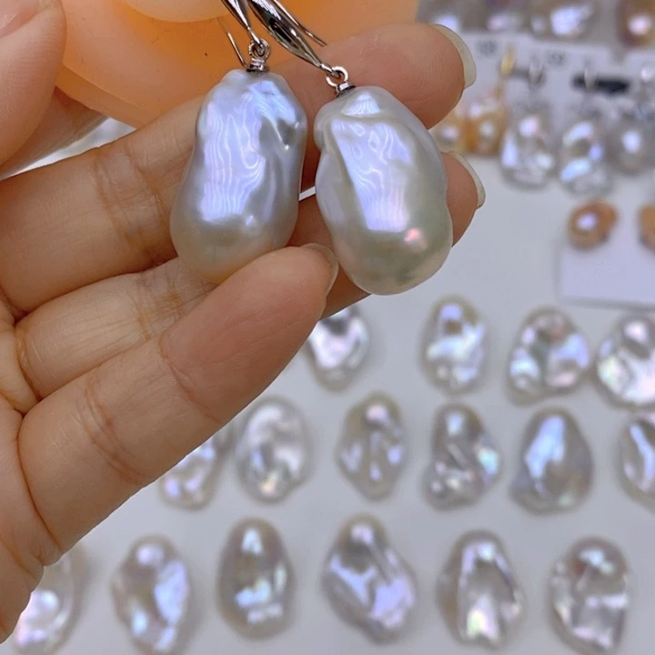 颈饰淡水珍珠银S925镶嵌