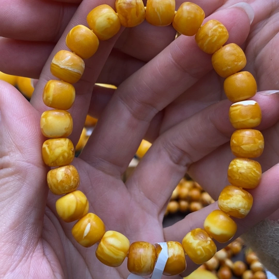 琥珀手链未镶嵌9加