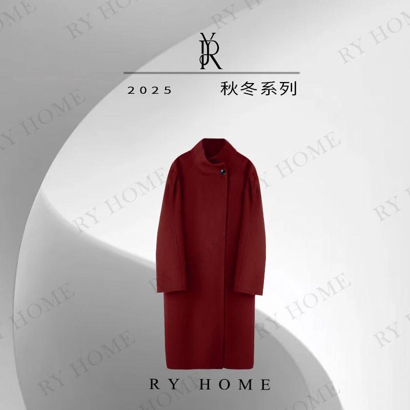 【容雨RYHOME】100%绵羊毛高级感双面呢外套253W2670