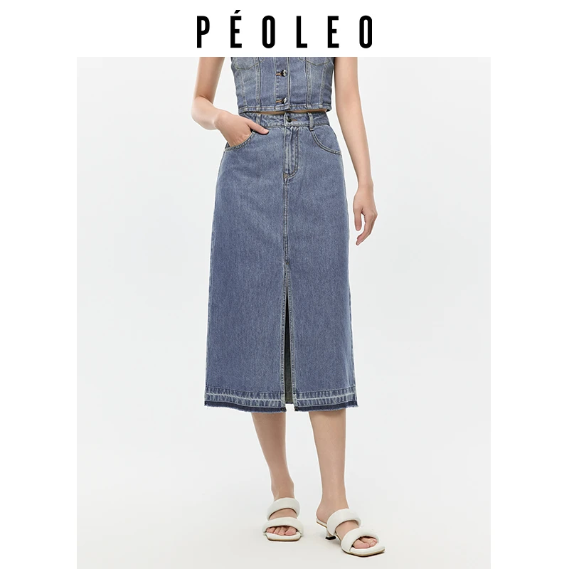 【诗语专属】PK2215170牛仔裙
