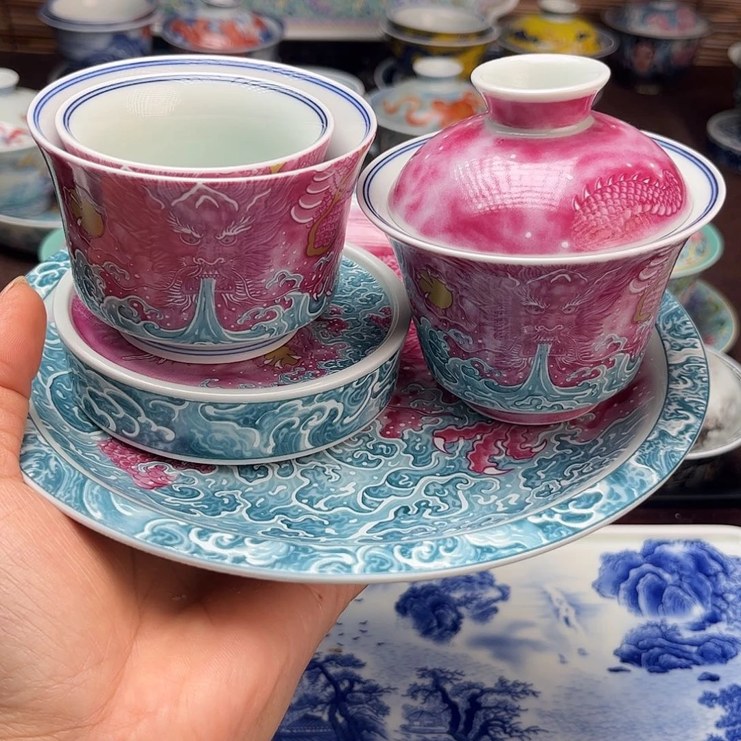 景德镇陶瓷五件套