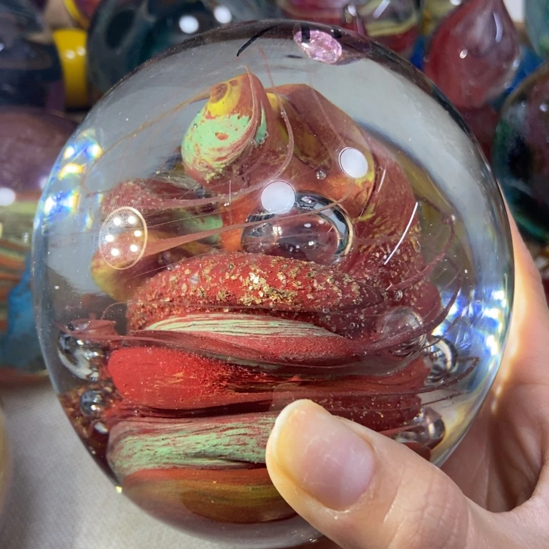 琉璃手工艺品毛*微瑕