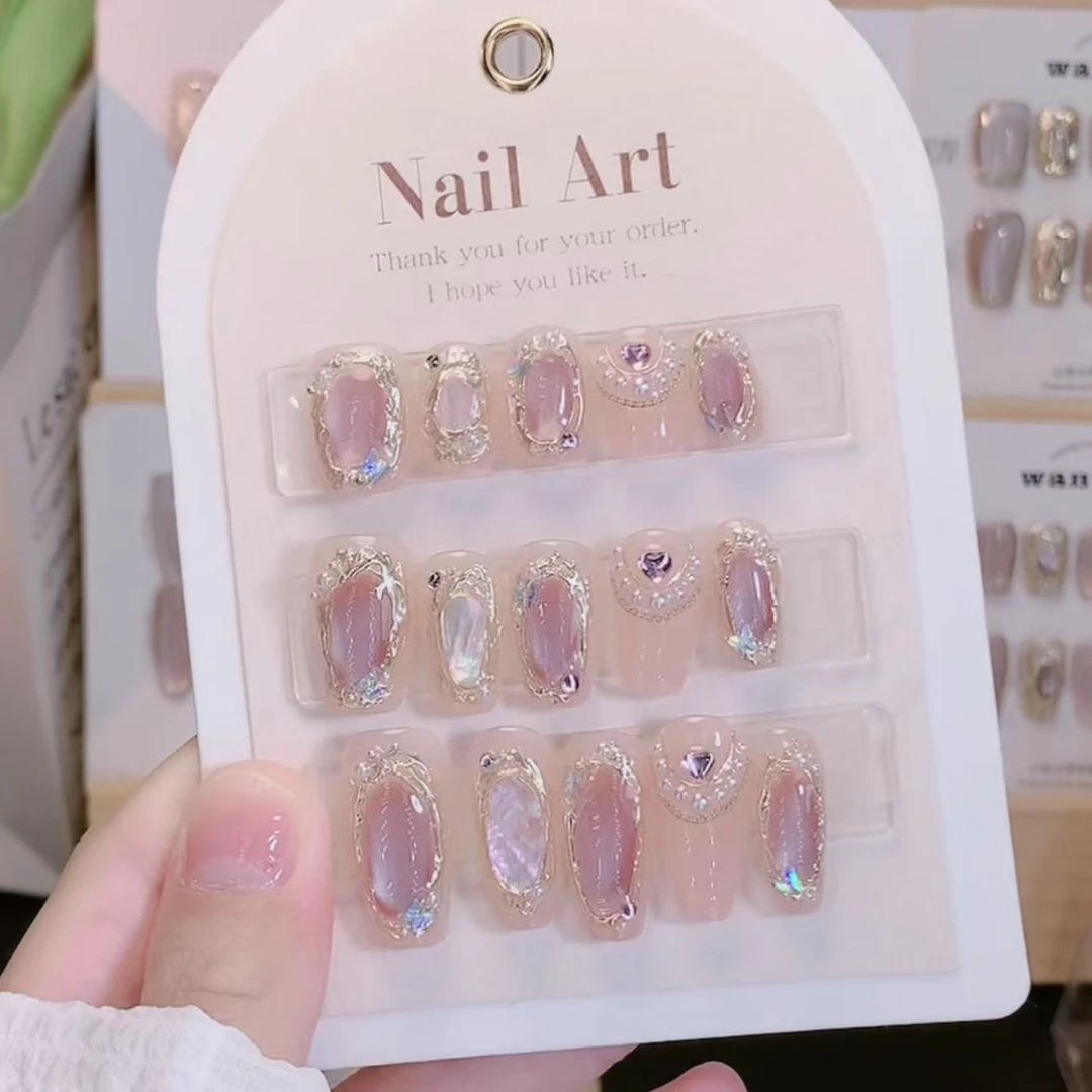 【索马里海】纯手工新款猫眼高端穿戴甲