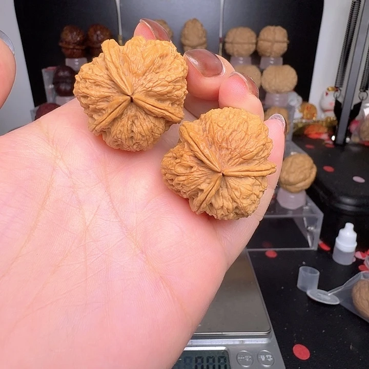 吊坠文玩核桃412号车放漏三棱