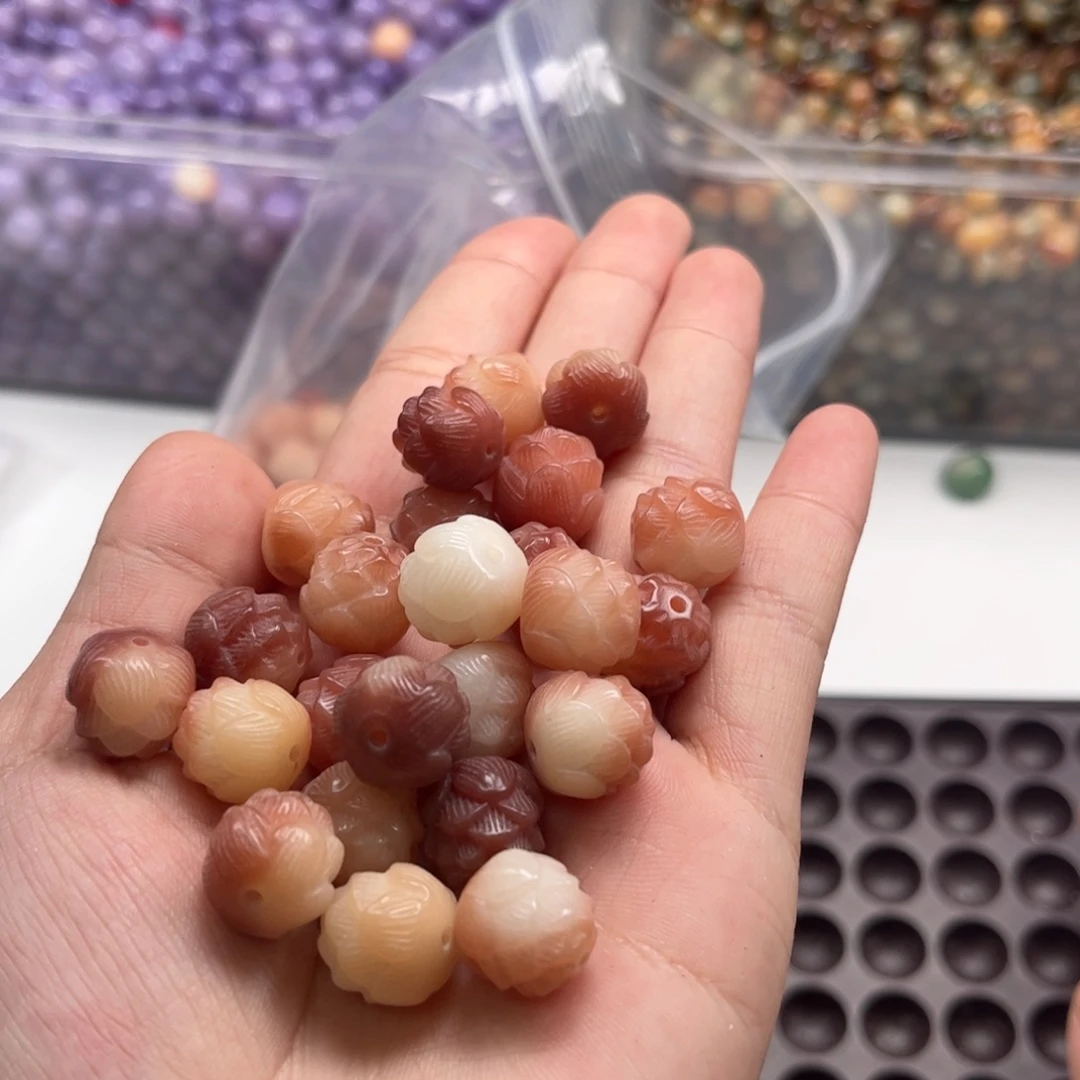 【闪购商品】白玉菩提吊坠q/12 20+2精修小莲花