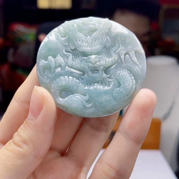 翡翠未镶嵌吊坠(不含链)多样性发其一A24