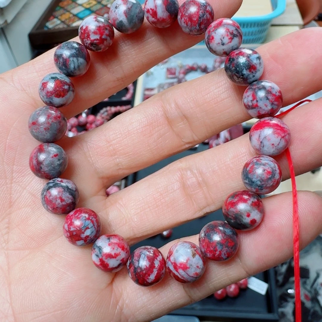 天然辰砂原石卡9//29克