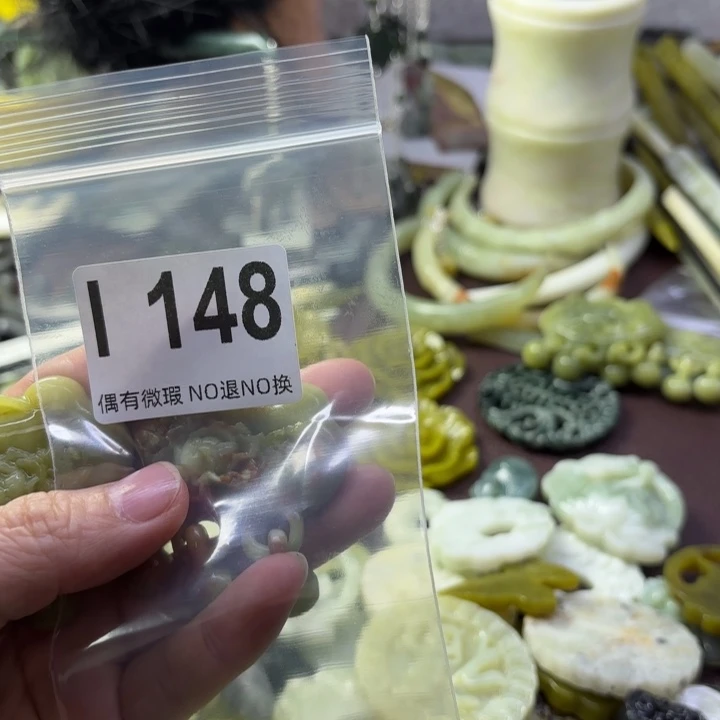 蛇纹石玉发饰合金白****n