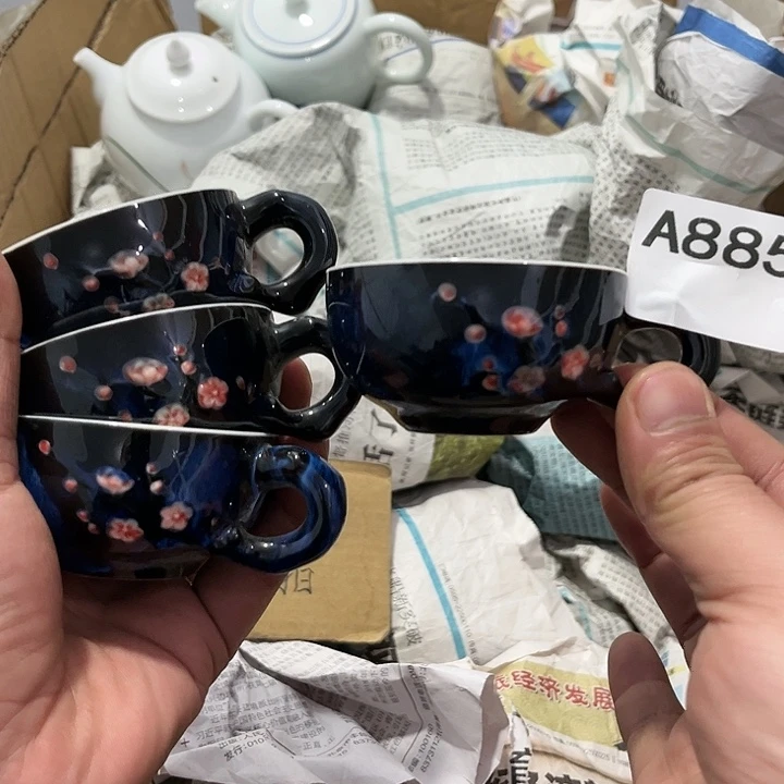 茶具默认微瑕瓷器、茶具、壶、摆件，介意勿拍