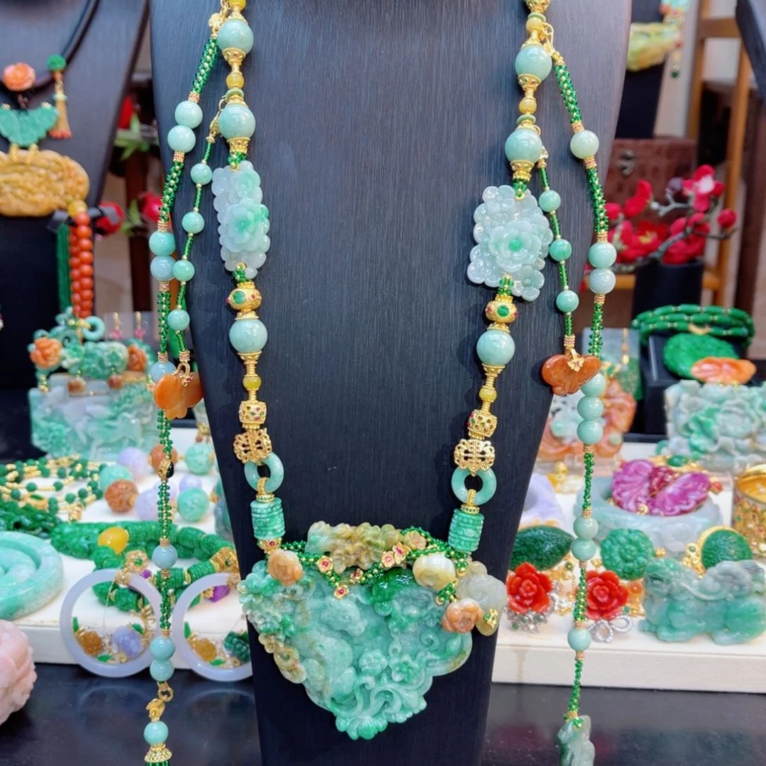 翡翠颈饰合金48小时鉴赏期