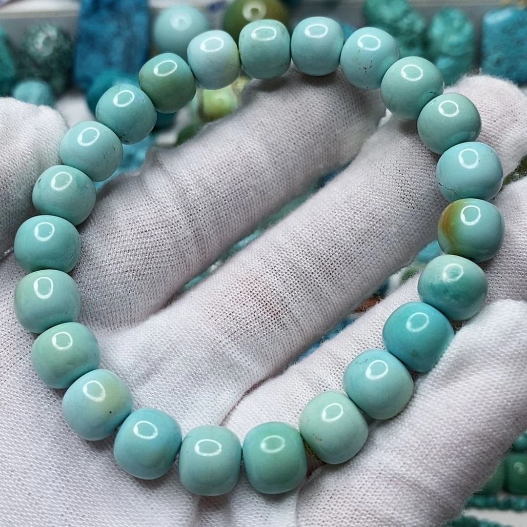 绿松石未镶嵌天然原矿 带武汉地大证书