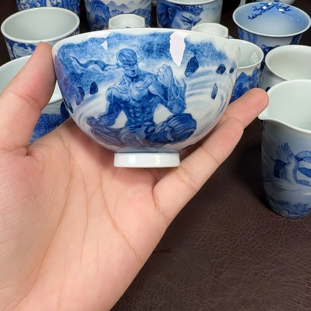 囍***现代景德镇陶瓷杯