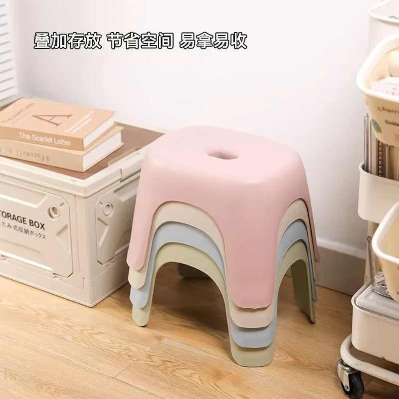 小凳子家用浴室防滑凳加厚换鞋凳结实耐用小板凳儿童宝宝洗澡矮凳