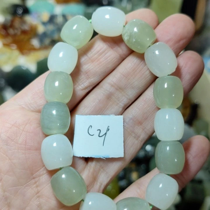 岫玉未镶嵌手串手串手串