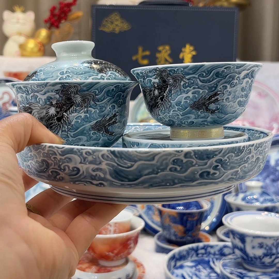 景德镇茶具4件套