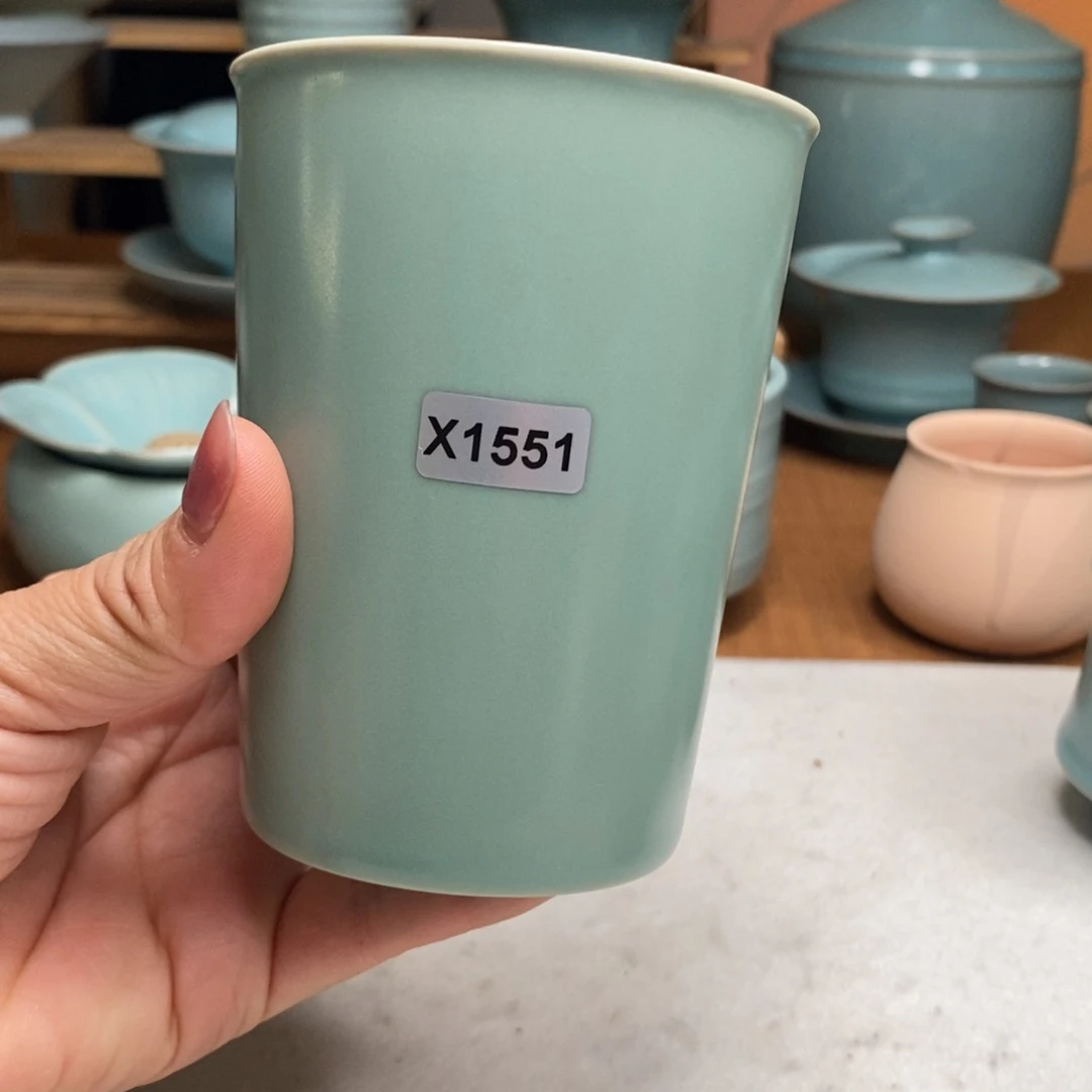 瓷片汝州原矿原釉微瑕1551