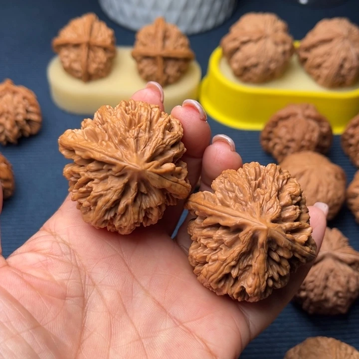 文玩核桃吊坠45状元冠