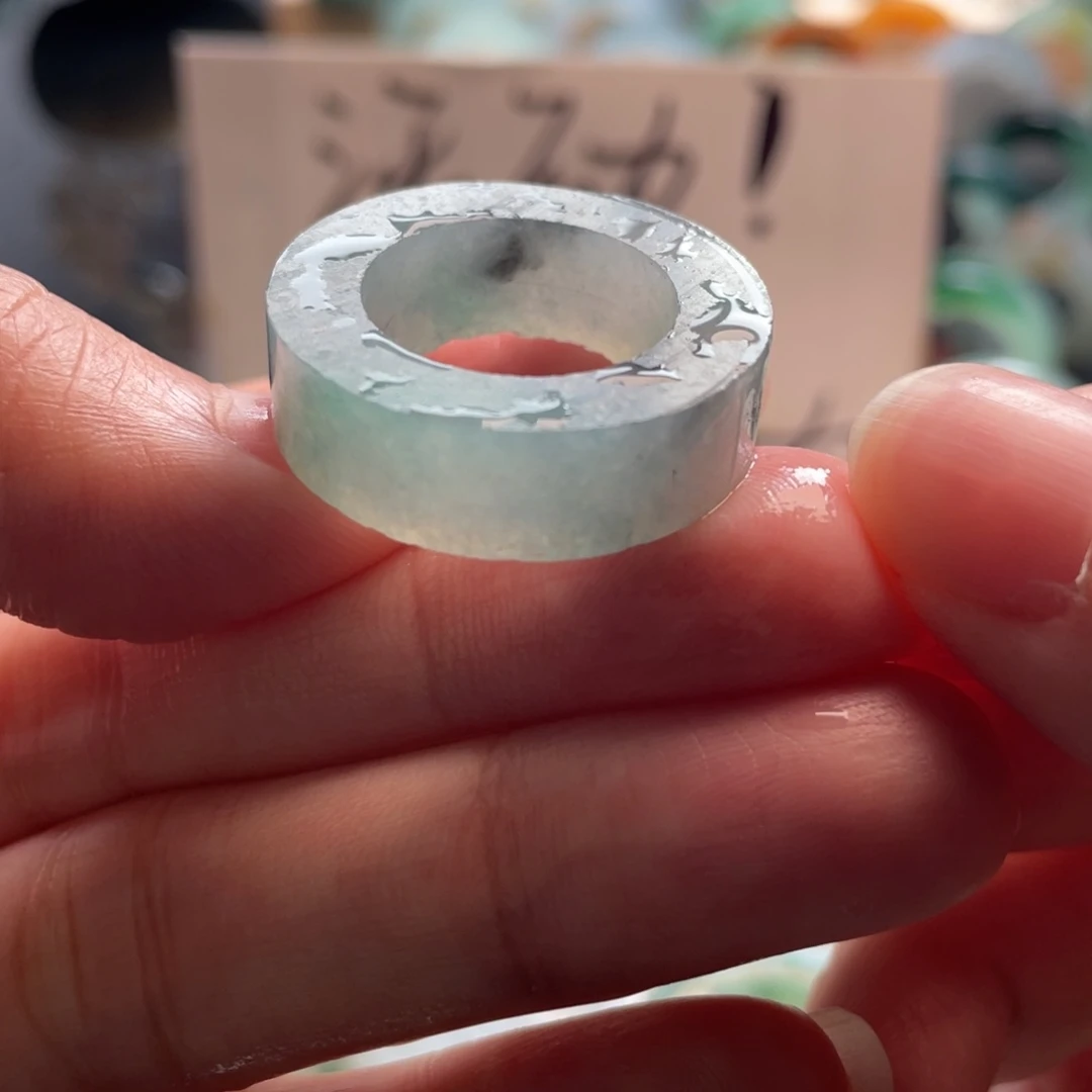 定制翡翠未镶嵌戒指
