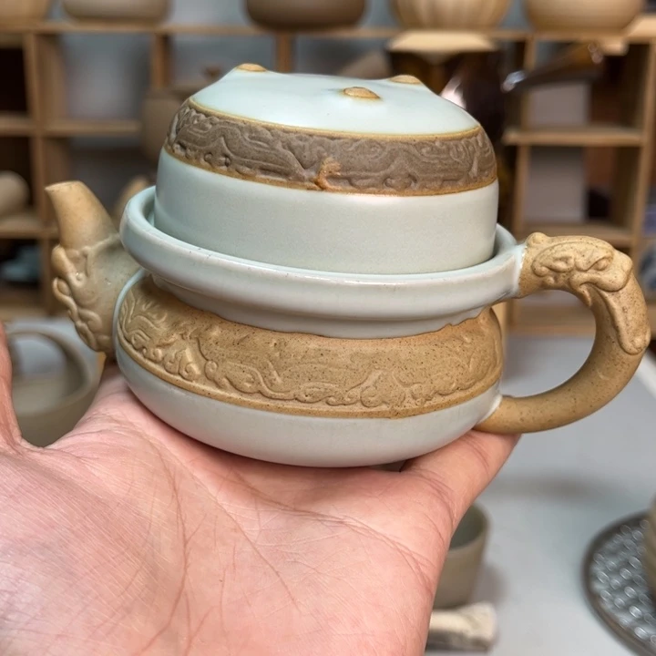 壶老段烧陶瓷茶器