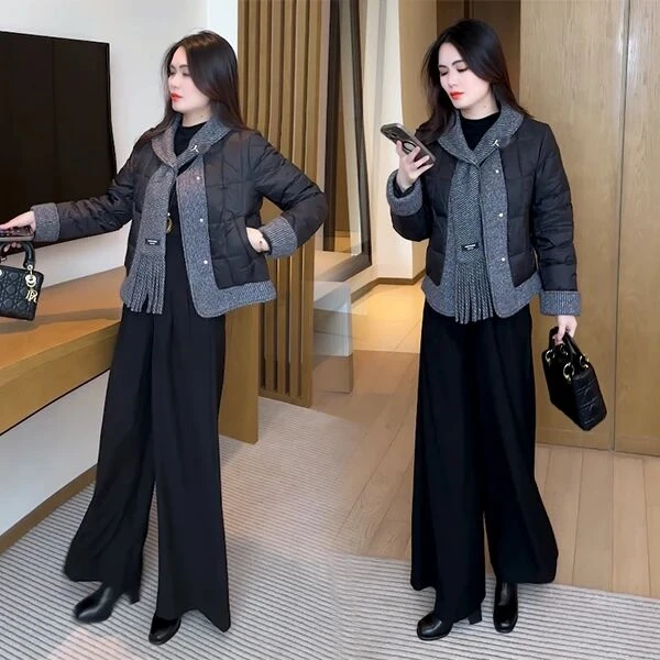 【有运费险】冬季新品穿搭面包服气质显瘦休闲时尚宽松外套116