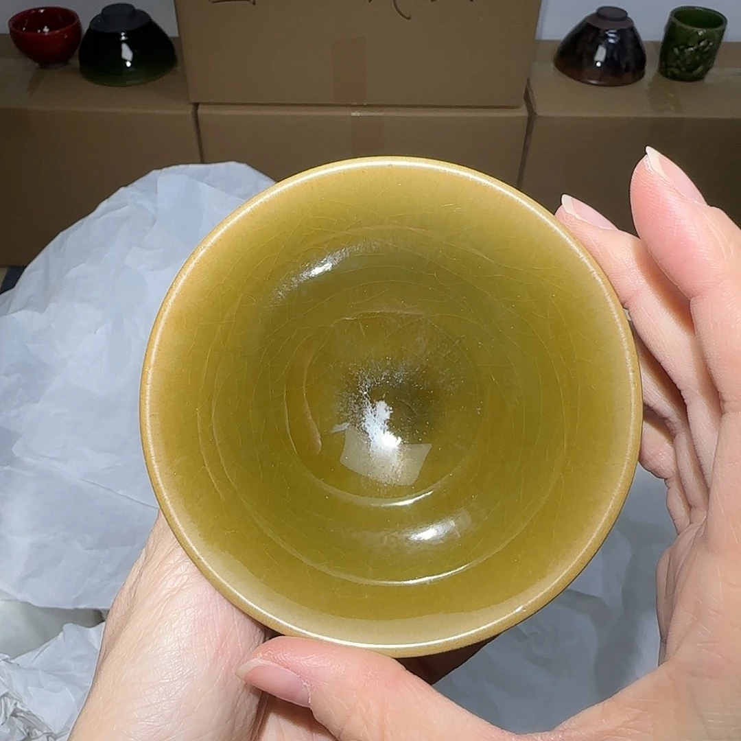 茶盏微瑕建盏，介意勿拍