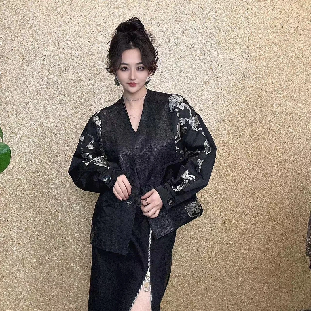 LL【女王优选】轻奢高端时尚气质设计师外套989241