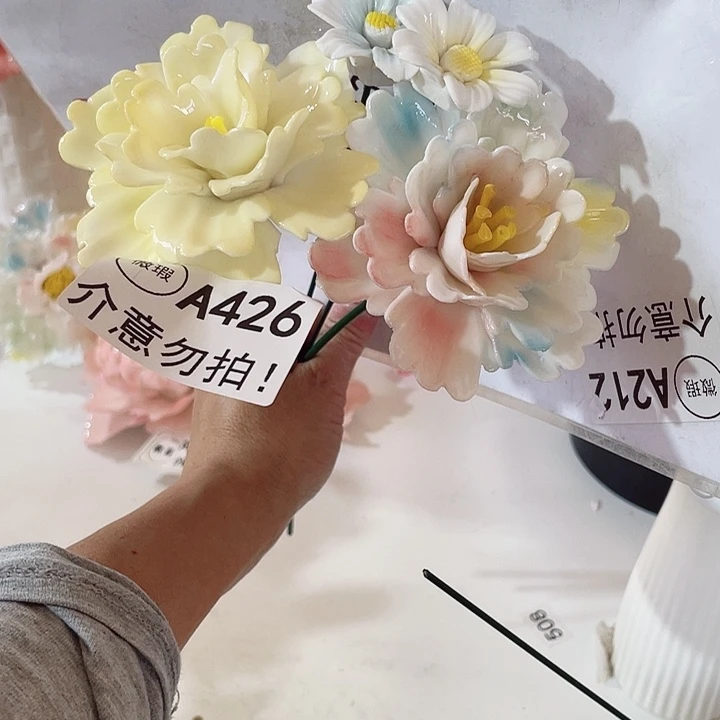 陶摆件瑕疵断片列开介意勿拍，拍退退拉黑