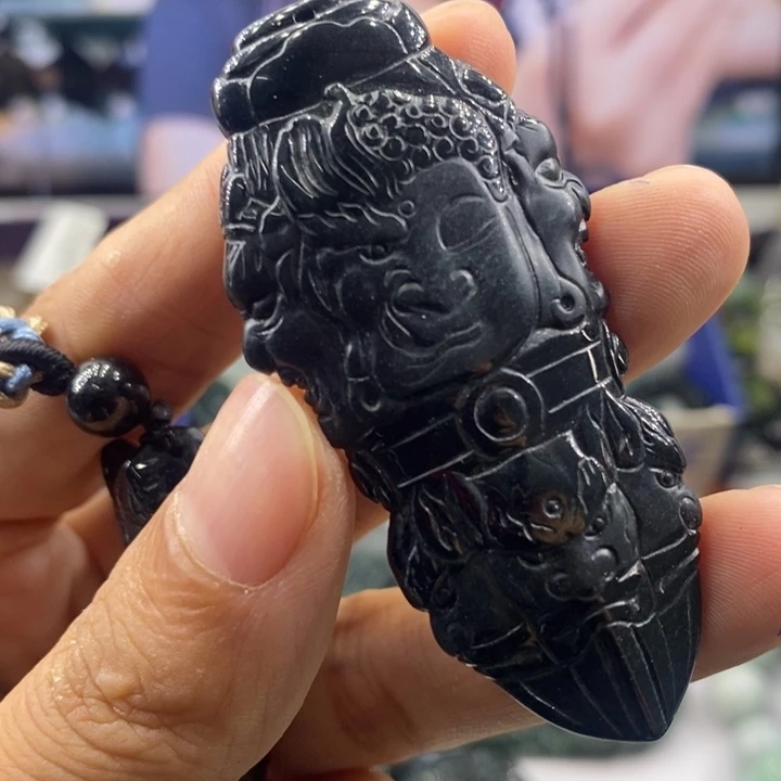 翡翠未镶嵌吊坠(不含链)前****己1474