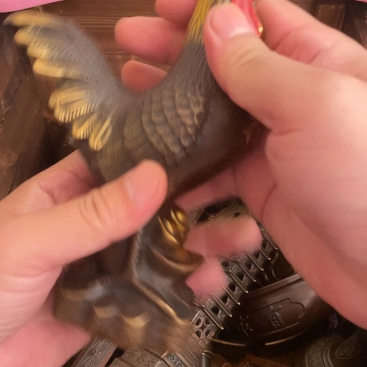 铜心铜德铜器摆件