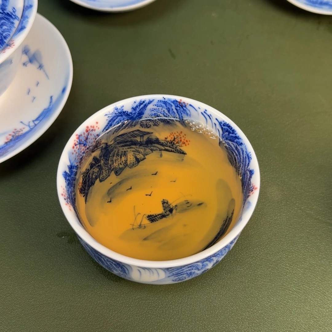 景德镇纯手绘茶具圆圆201