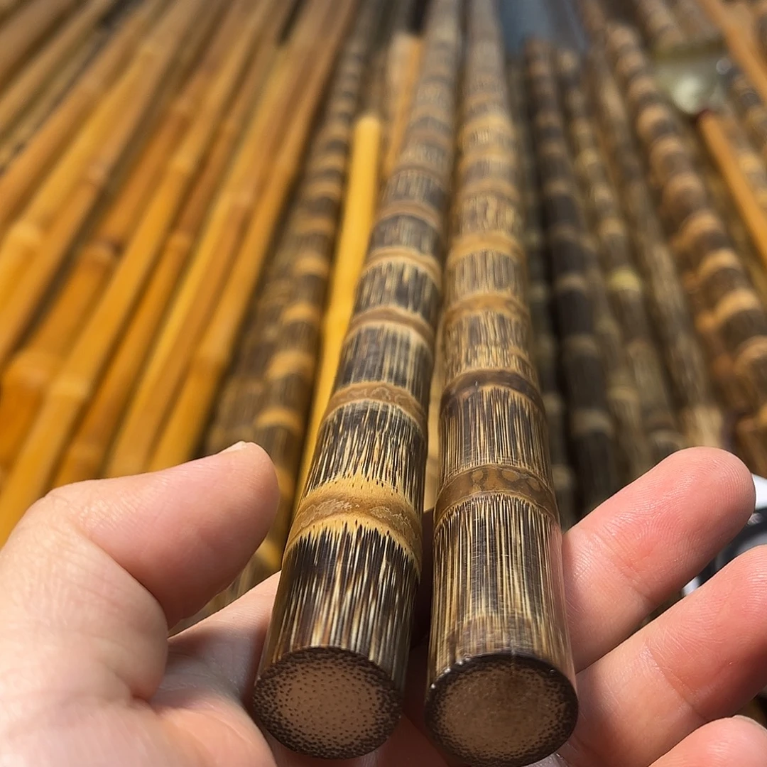 晓***饮竹精美金丝实心竹1.3米长