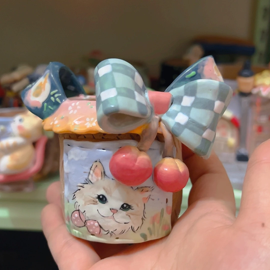 双十二福福纯手工多肉花盆