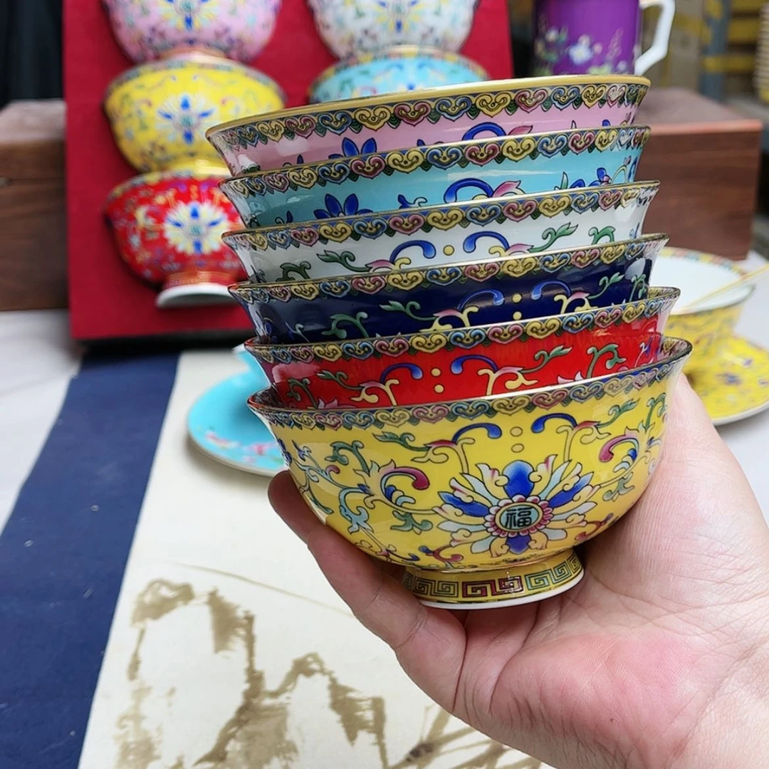 【闪购商品】珐琅4.5英寸6混。。。。。