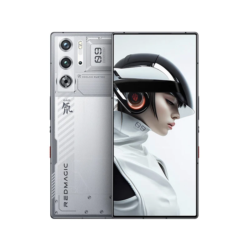 9新 nubia/努比亚 红魔9 Pro 氘锋透明银翼 12+512G 带包装配件