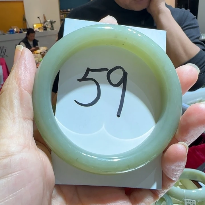 和田玉未镶嵌手镯827