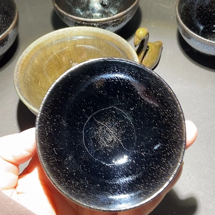 欲***茶盏83 建窑建盏微瑕