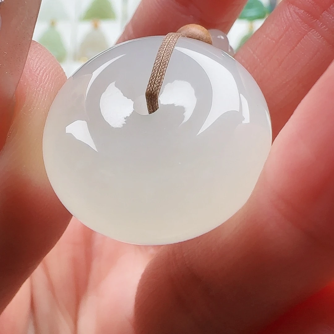 和田玉未镶嵌颈饰25