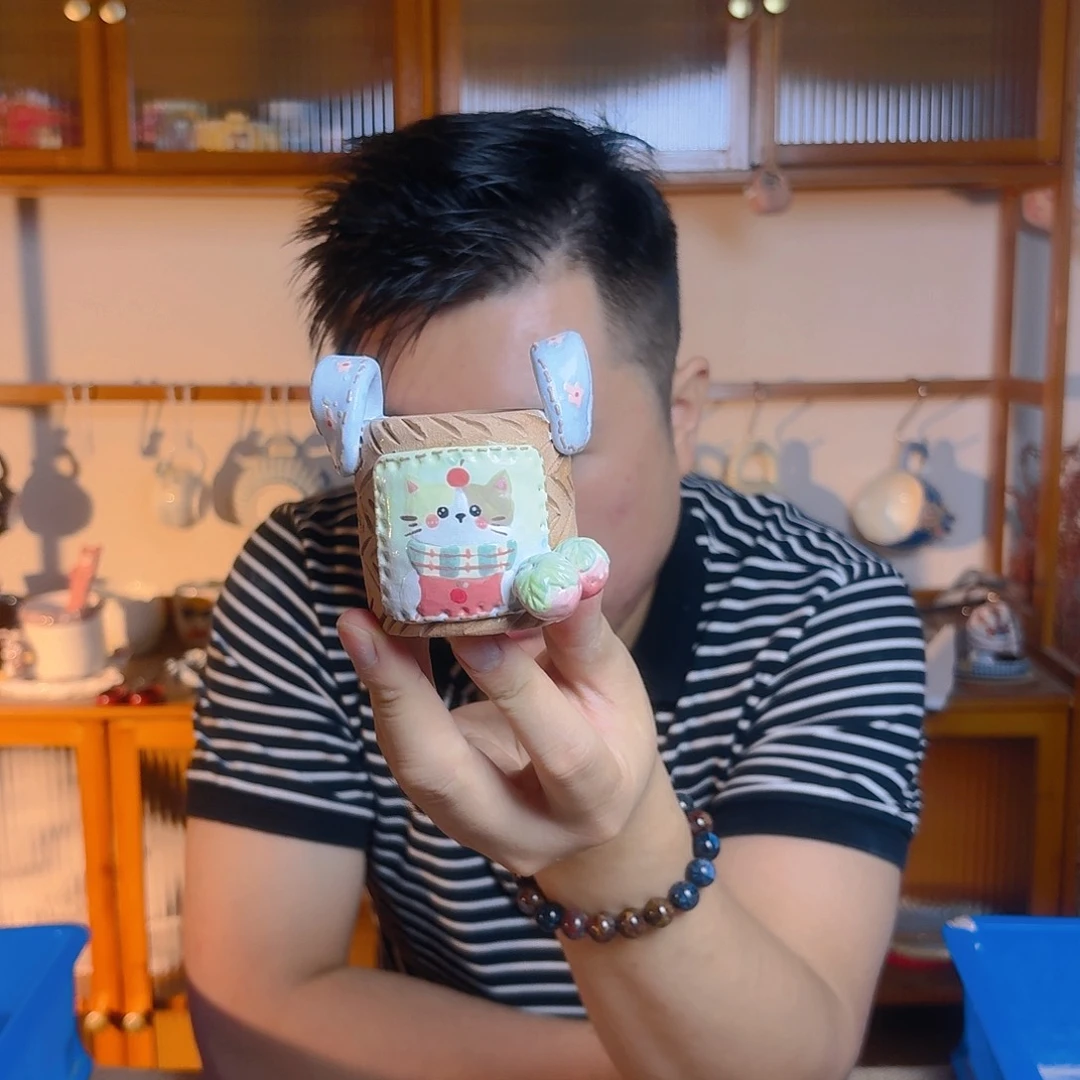 老梧家的手工多肉花盆