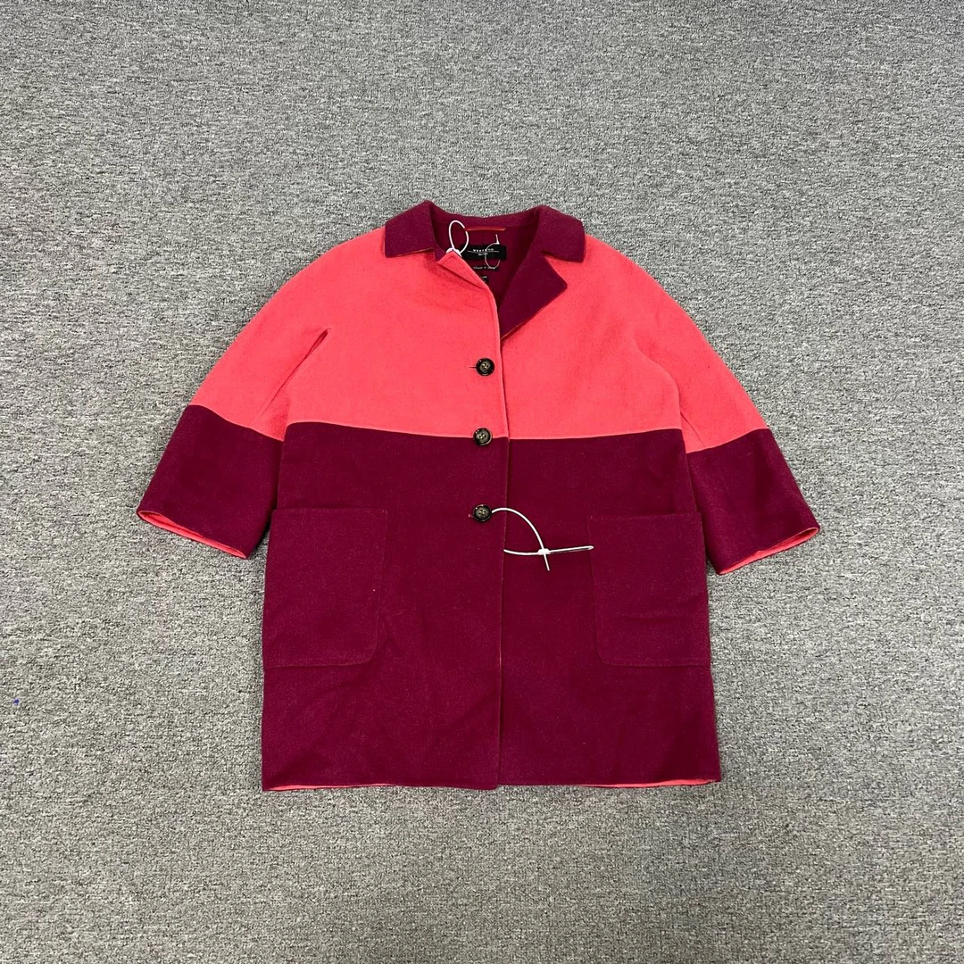 99新 MaxMara maxmara weekend 撞色大衣