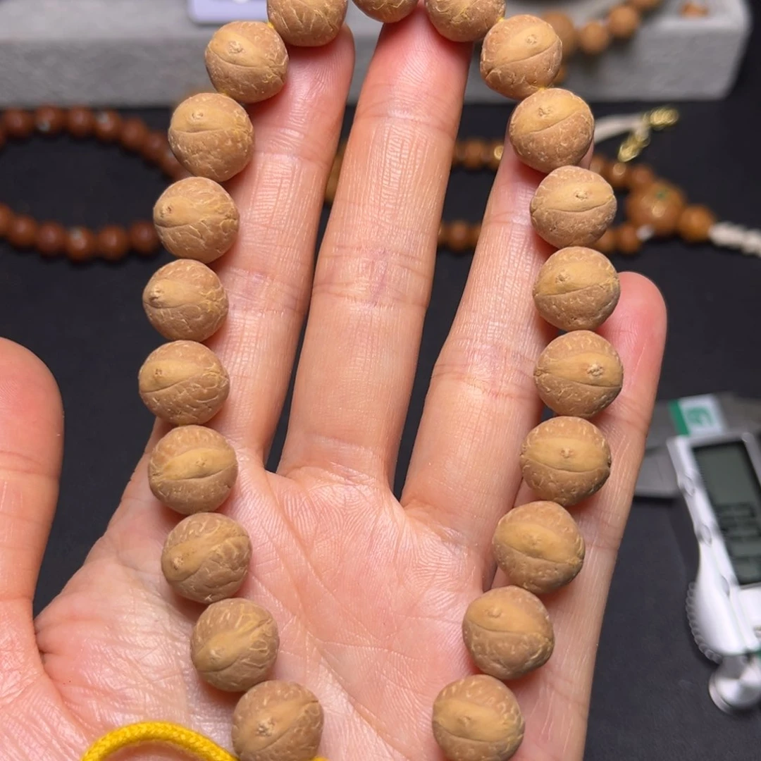 凤眼菩提吊坠12mm实心精品手串