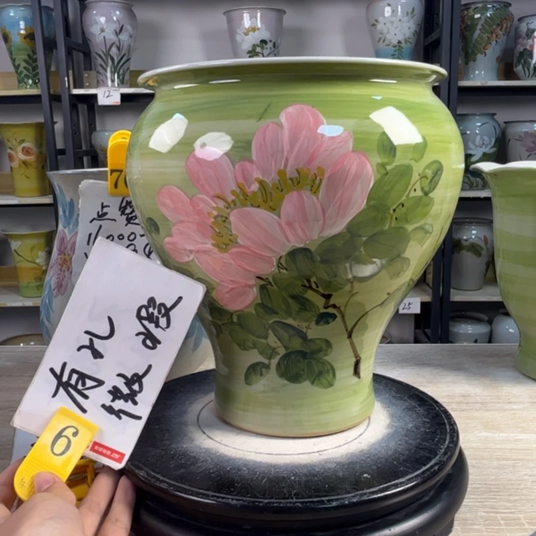 罐1tc景德镇陶瓷花盆