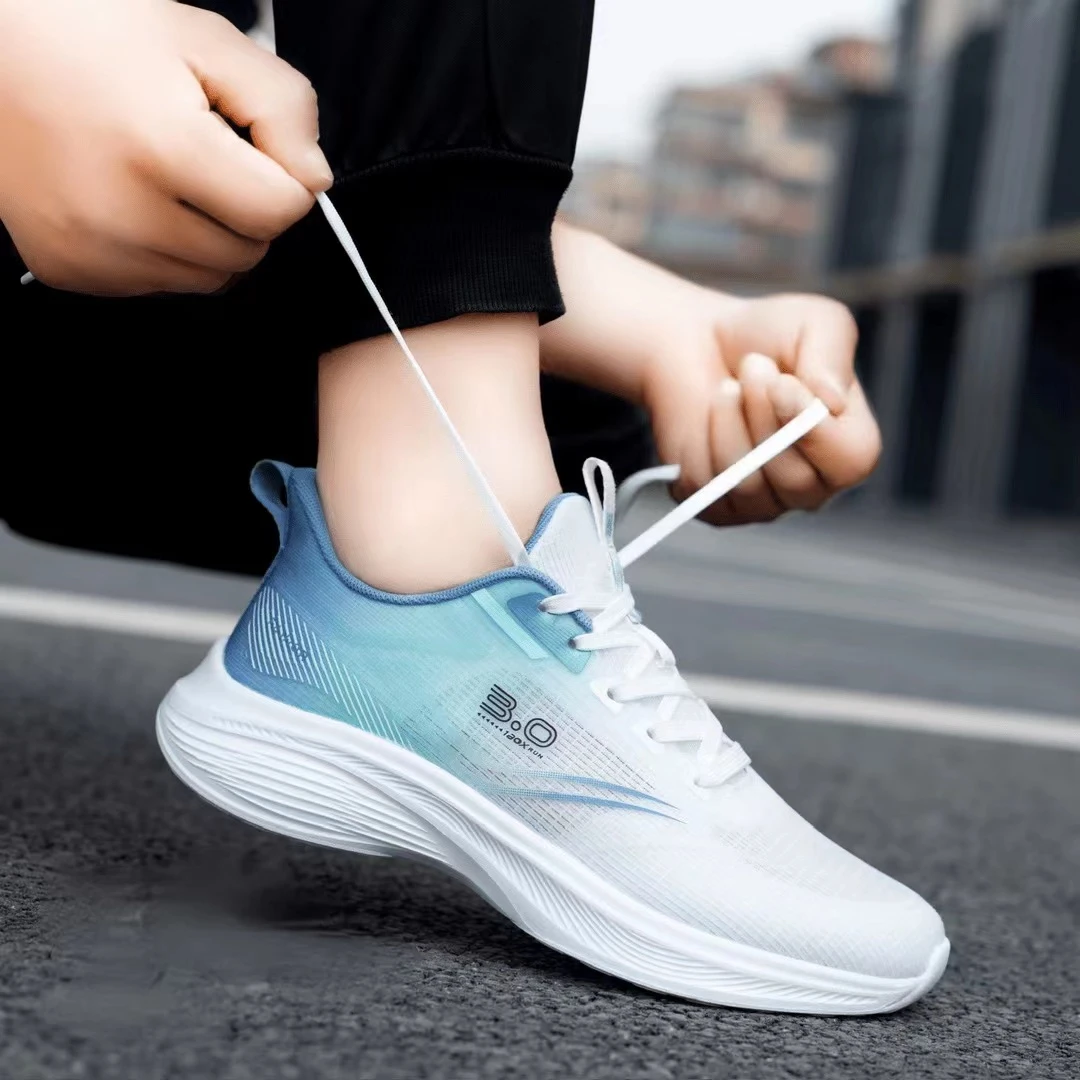 胖胖亲选#新款情侣款夏季透气潮流网面轻便跑步休闲运动鞋130